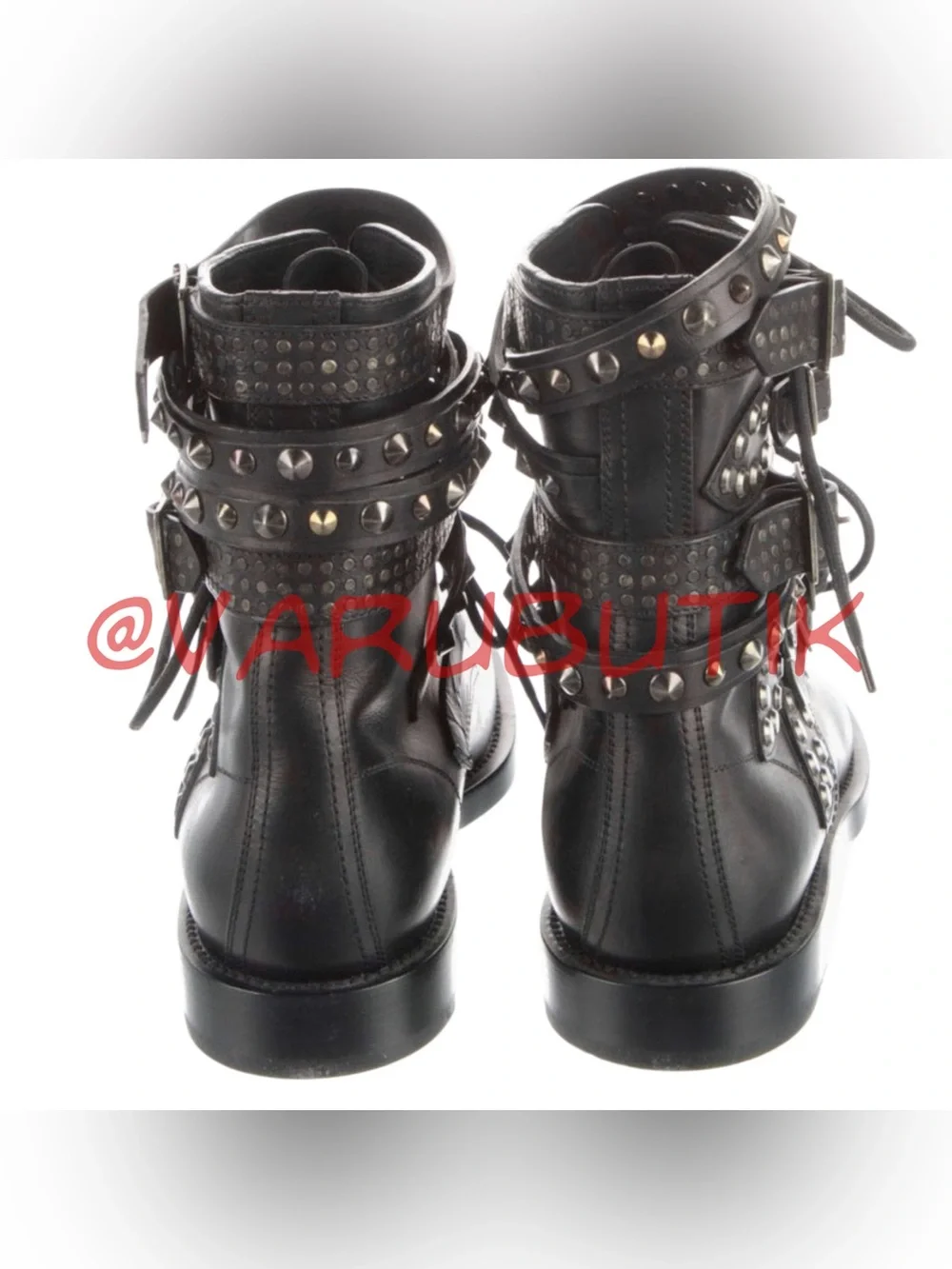 saint laurent paris fw13 runway studded ranger boots 40 (42)
